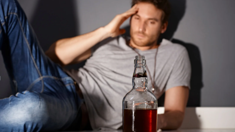 wpływem alkoholu i picia przyjemności 