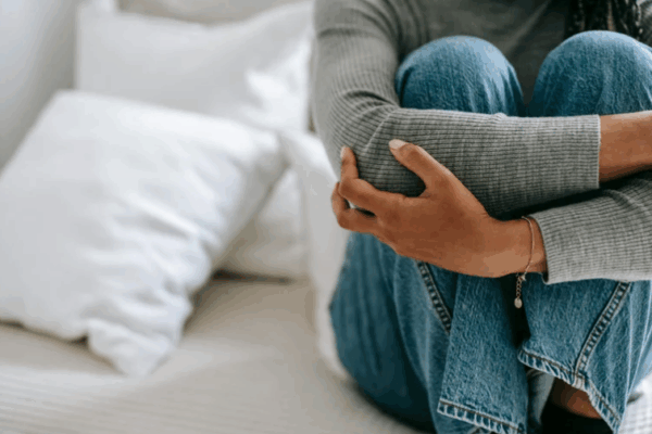 zawroty głowy i silny lęk