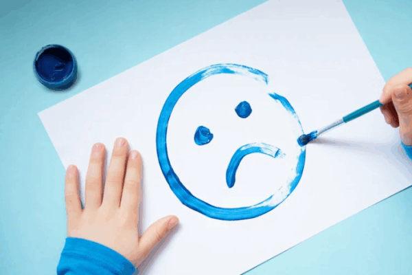 jak walczyć z depresją smutna mina i brak hormonów szczęścia