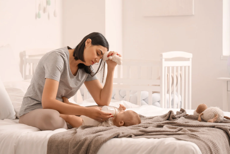 konsekwencje nieleczonej depresji poporodowej to zaburzenia snu